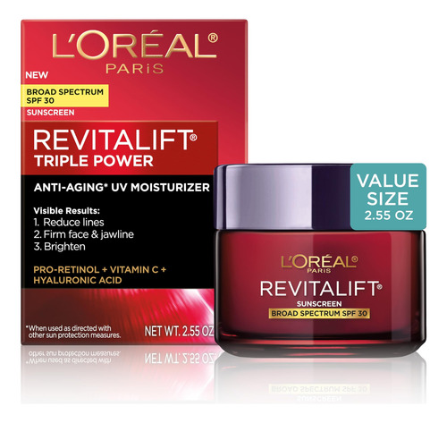 Crema Facial L'oreal Revitalift Triple Power Spf 30