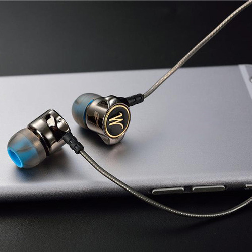 Qkz Dm7 Audífonos Estéreo De Metal Con Aislamiento De