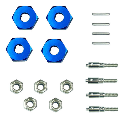 Adaptador De Cubo Hexagonal De Rueda De 12mm For Coche Rc