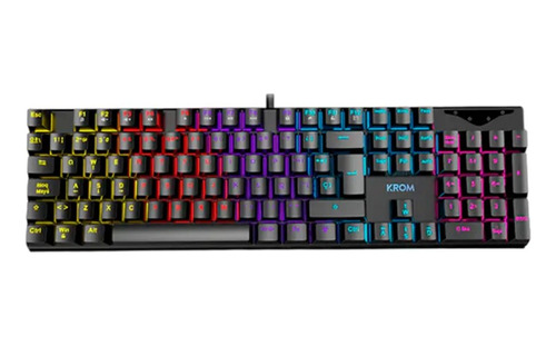Teclado Kasic Mecanico Rainbow Gaming Keyboard Febo