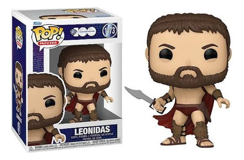 Pop! Funko Rei Leonidas #1473 | Warner | 300 De Esparta