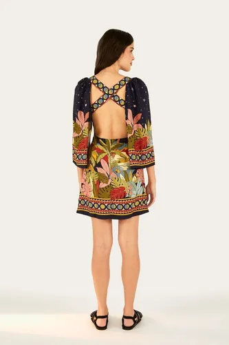 Vestido Curto Luau Das On as Farm R 398