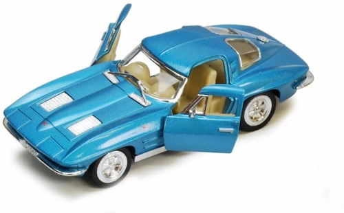 Auto Colección Metal Kinsmart 1963 Corvette Sting Ray 1/36 