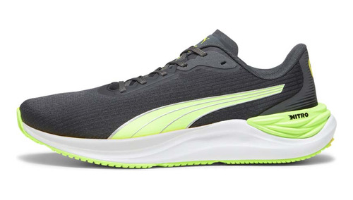 Zapatillas Puma Electrify Nitro 3 Black-speed Green Hombre