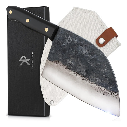 Kitchen Perfection Cuchillo De Carnicero Hecho A Mano