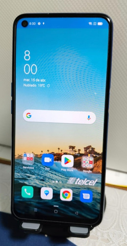 Celular Oppo A54 128gb + 4gb Ram. Telcel Azul (Usado)