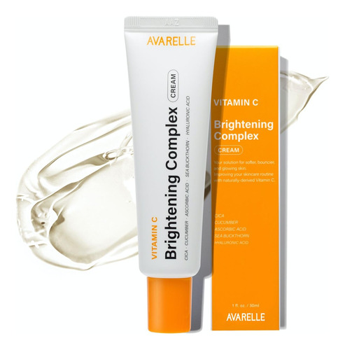 Avarelle Crema Hidratante Complejo Iluminador Vitamina C