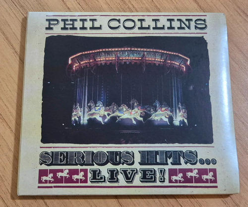 Cd Phil Collins Serious Hits Live Digipack Original Nacional Ifpi L364 Lote Ab0000500