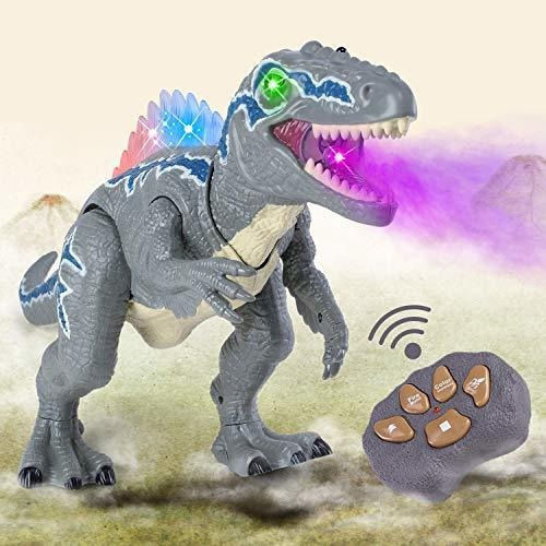 Wesprex Dinosaurio Que Camina Con Control Remoto T-rex Con R