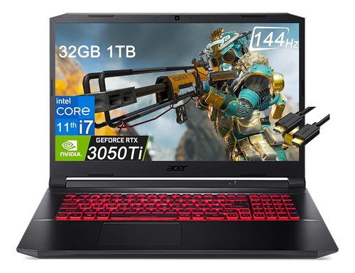 Acer Nitro 5 Geforce Rtx 3050ti 4gb Laptop Para Juegos