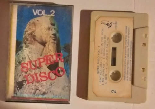 Super Disco - Vol 2 - Cassette