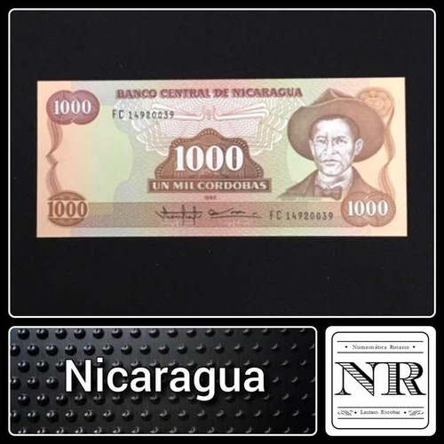 Nicaragua - 1.000 Cordobas - Año 1985 - P #156