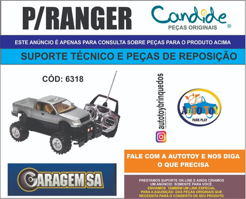 Ranger 6318 - Garagem Sa - Consulta Para Peças