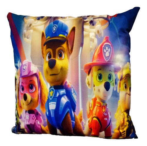 Paw Patrol Cojín Almohada Felpa 45x45 Cm Patrulla Canina