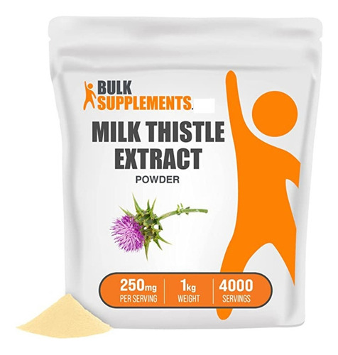 Milk Thistle Polvo Bulksuppleme - Kg - Kg a $570262