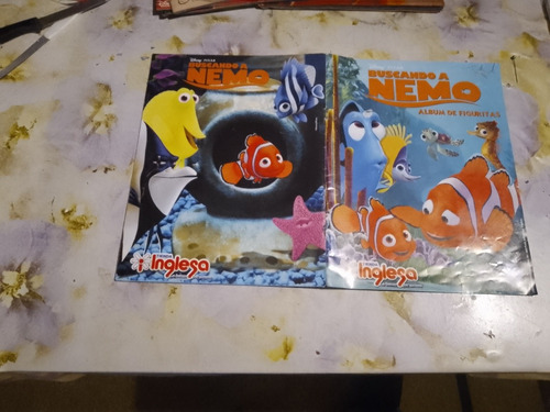 Álbum De Figuritas Buscando A Nemo Completo 