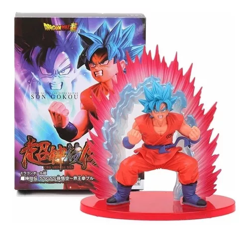 Boneco Figura Goku Deus Super Sayajin Deus Dragon Ball Z Top