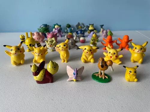 Brinquedo Antigo Bonecos Pokémon Miniaturas Lote