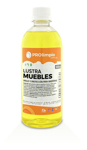 Lustra Mueble 500 Ml Brillo Y Protección Para Madera