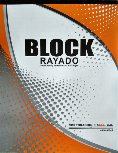 Block Rayado 40 Hojas