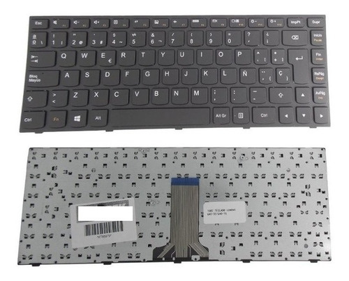 Imagen 3 de 3 de Teclado Portatil Lenovo G40-30 G40-45 G40-70 G40-75 G40-80
