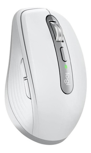 Mouse inalámbrico recargable Logitech Master Series MX Anywhere 3 gris pálido