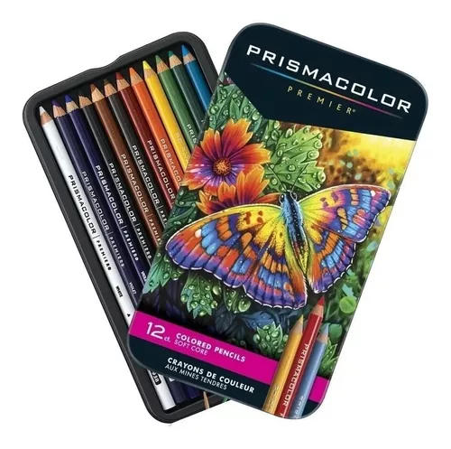 LAPICES DE COLORES PRISMACOLOR PREMIER DE MADERA 1 CAJA CON 12