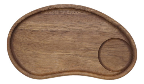 Bandeja De Madera Para Presentación Culinaria Forma De