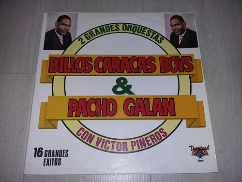 Lp Vinilo Disco Villos Caracas Boy Pacho Galan Exitos Cumbia