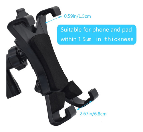Soporte Holder Pedestal Microfono Atril Para iPad Y Tablets