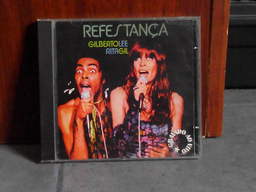 Gilberto Gil Rita Lee Refestança Cd Brasil Ori 1993 Mutan 