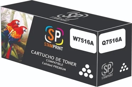 Toner Hp 100% Compatible Q7516a 16a Para Impresora Hp 5200