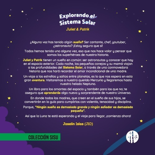 Libro - Explorando El Sistema Solar: Juliet & Patrik