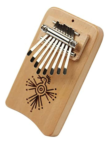 ~? Ironkoi Kalimba 8 Teclas Thumb Piano Tuning Hammer E Inst