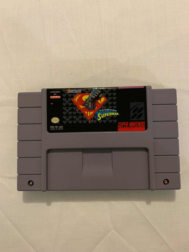 The Death And Return Of Superman Super Nintendo Snes (Usado)