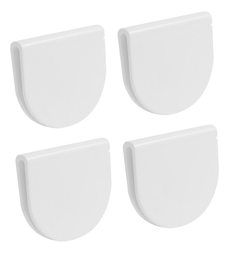 4x Clips Para Cortina De Ducha, Suministros Duraderos Para