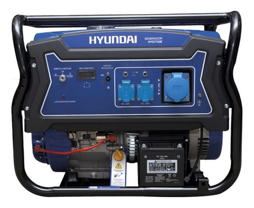 Generador A Gasolina 6.2kw Hyg7750e Hyundai