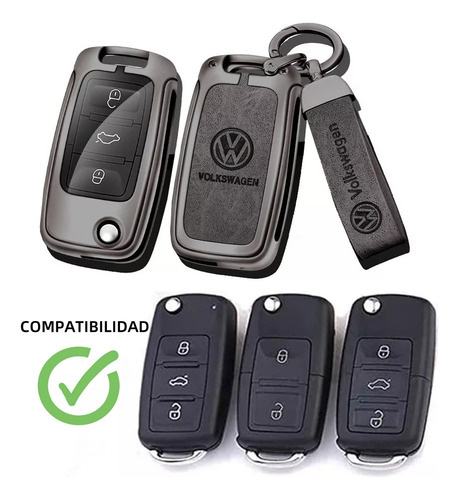Capa Protetora De Chave Para Vw Jetta A4 Classic Mk6