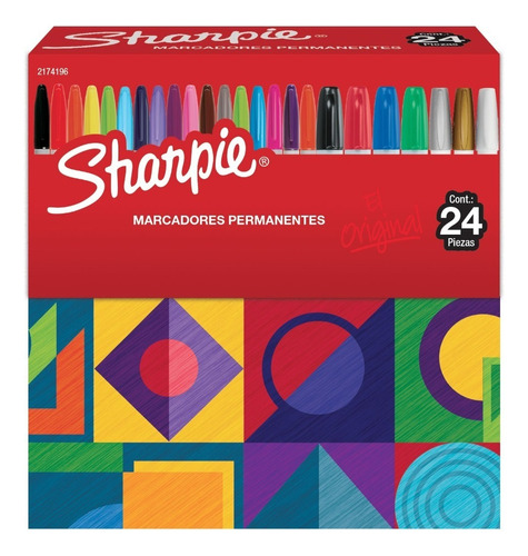 Sharpie Colección Box 24 Piezas - Display - Surtidos - Arte