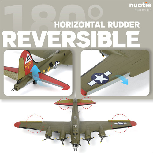 Bombardeiro B-17 Fortress 1/72 (pintura Em Cinza Claro) Segu