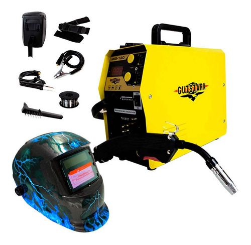 Soldadora Microalambre Inversora 120 Amp Electrodos 110v