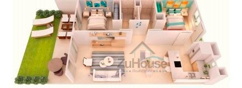 Imagen 11 de 13 de Apartamento En Primer Nivel En Hard Rock, Punta Can Wpa101 B