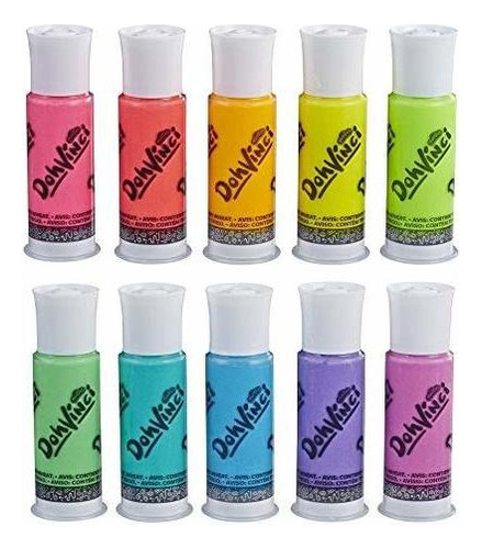 Play-doh Dohvinci Neon 10-pack Of Colors Brand - Suminis