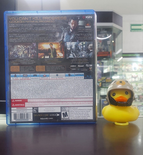 Deus Ex Mankind Divided Playstation 4 En Español Fisico Ps4 (Reacondicionado)