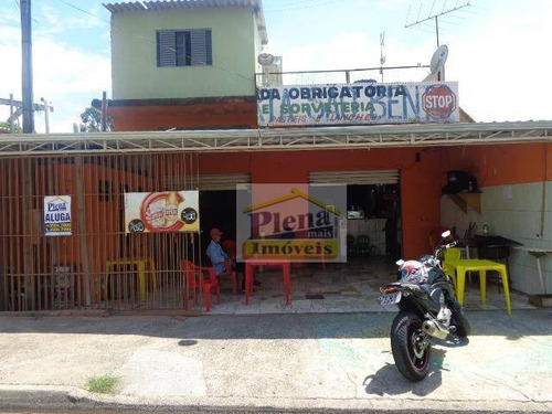 Salão Comercial Para Locação, Jardim São Bento, Hortolândia. - Sl0259