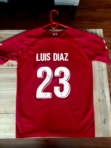 Camisa Liverpool De Luis Díaz Temporada 22/23