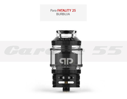 Pyrex Vidrio Para Qp Design Fatality M25 Rta Burbuja