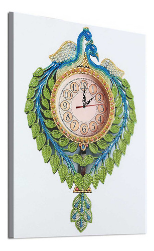 Kit De Reloj De Pintura De Diamantes 5d Para Bricolaje Con F