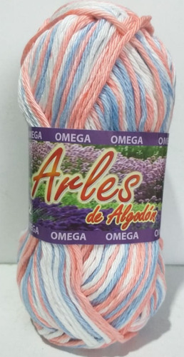 Hilaza Arles 100% Algodón Madeja De 100g Color Tierno
