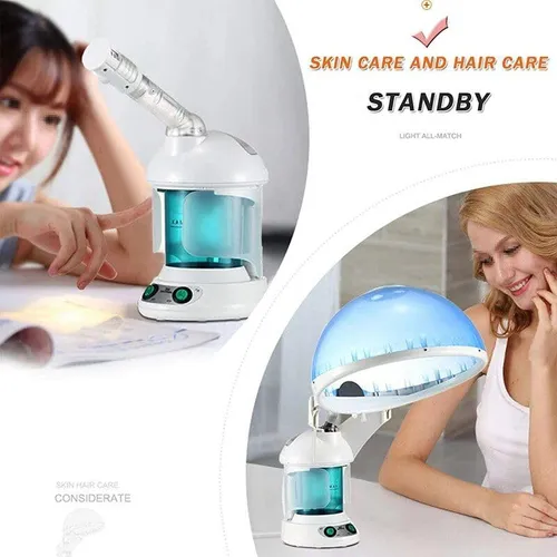 Vaporizador Facial Y Capilar 2 En 1 Con Aceite Esencial